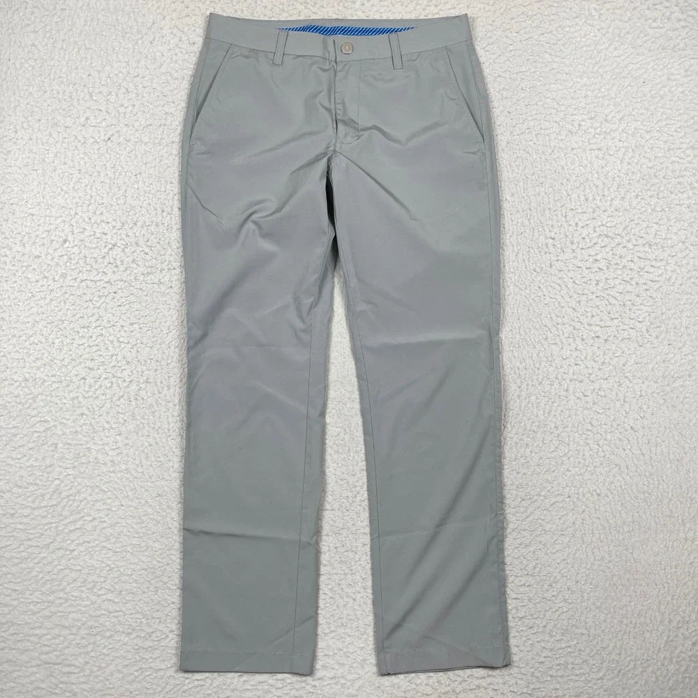 Bonobos Golf Pants Mens 31x30 Grey Slim Performance Lightweight Gorpcore Luxury